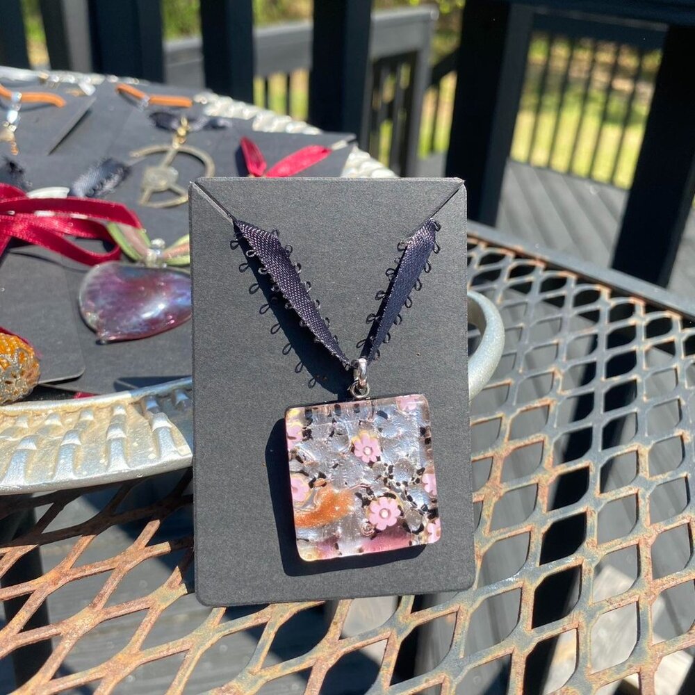 1.OF.1 3D Glass Blown Necklace